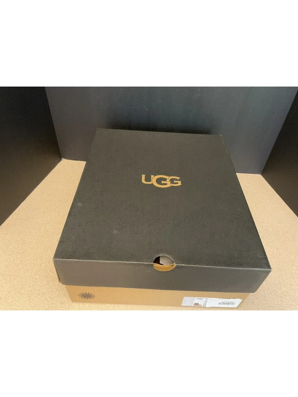 NEW! MENS UGG CLASSIC MINI MOD INSULATED BOOTS W/ SILICONE GUARD GALOSH. SIZE 12
